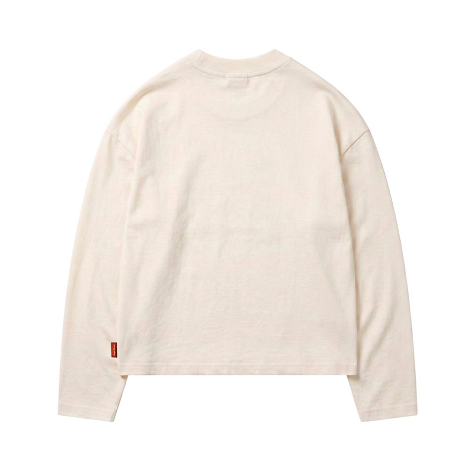 SURF BEIGE LONGSLEE