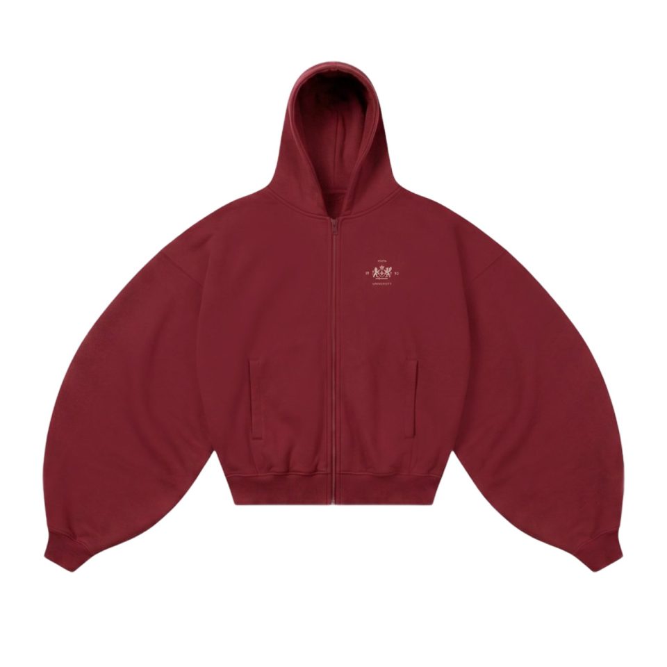 CHERRY UNIVERSITY ZIP-HOODIE