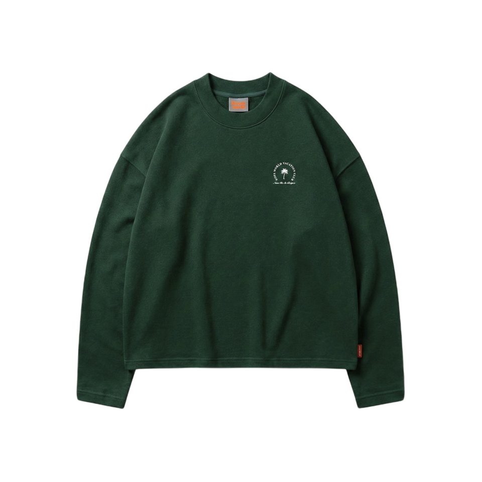 PALM GREEN LONGSLEE