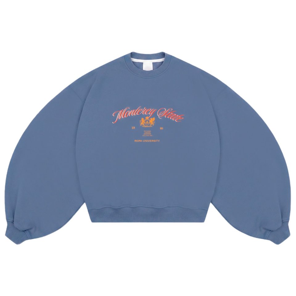 BLUE UNIVERSITY SWEATSHIRT