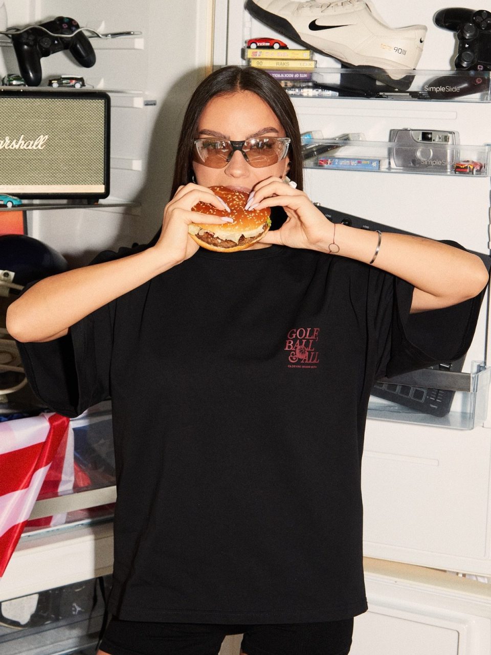 BLACK GOLF TEE