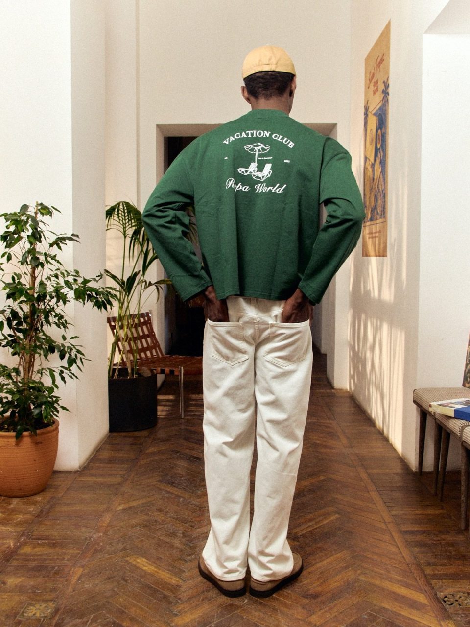 PALM GREEN LONGSLEE