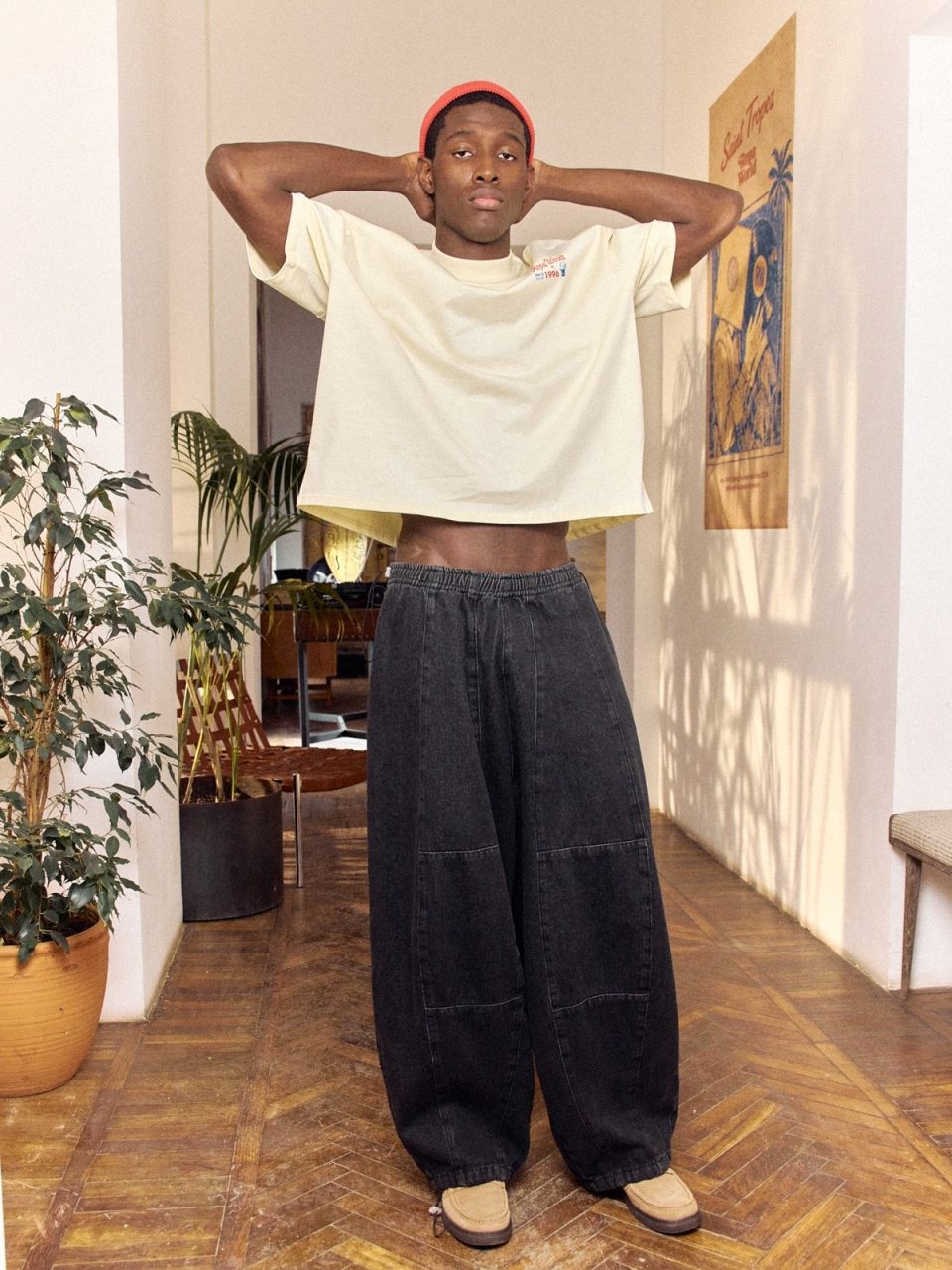 WIDE BLACK PANTS