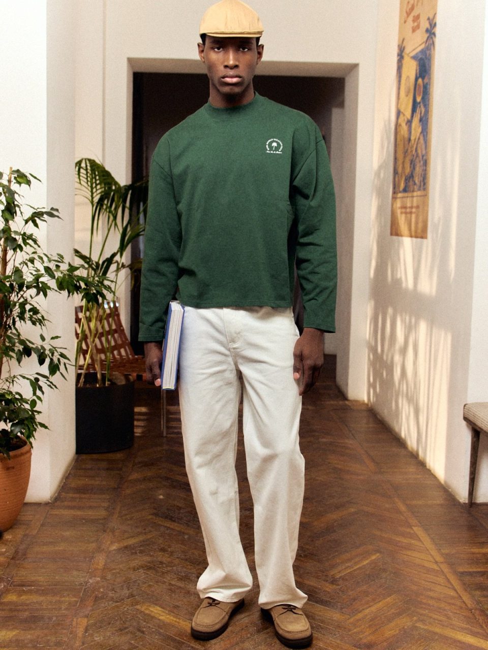 PALM GREEN LONGSLEE