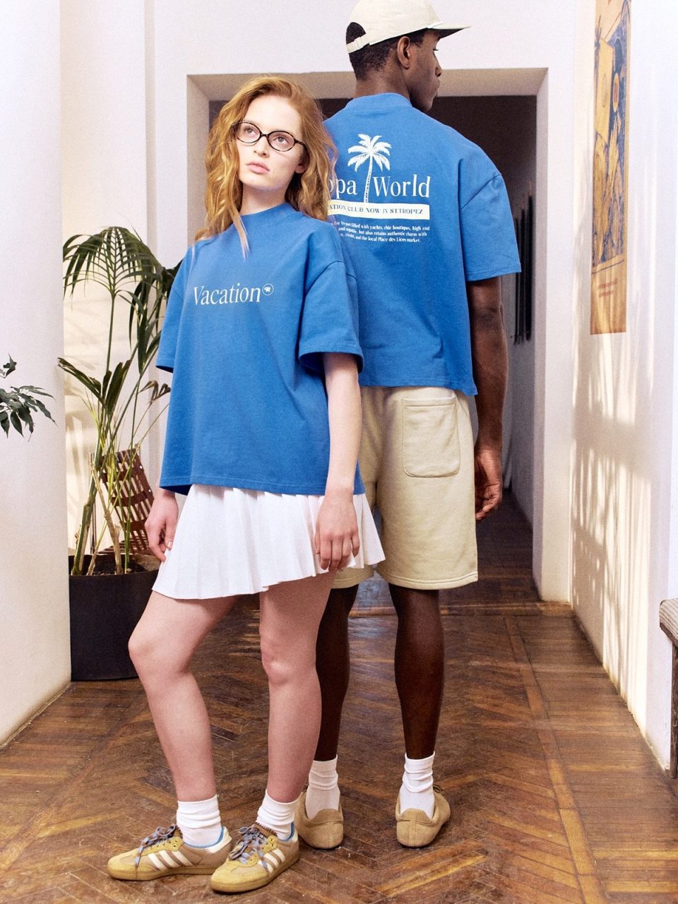 VACATION CLUB BLUE TEE