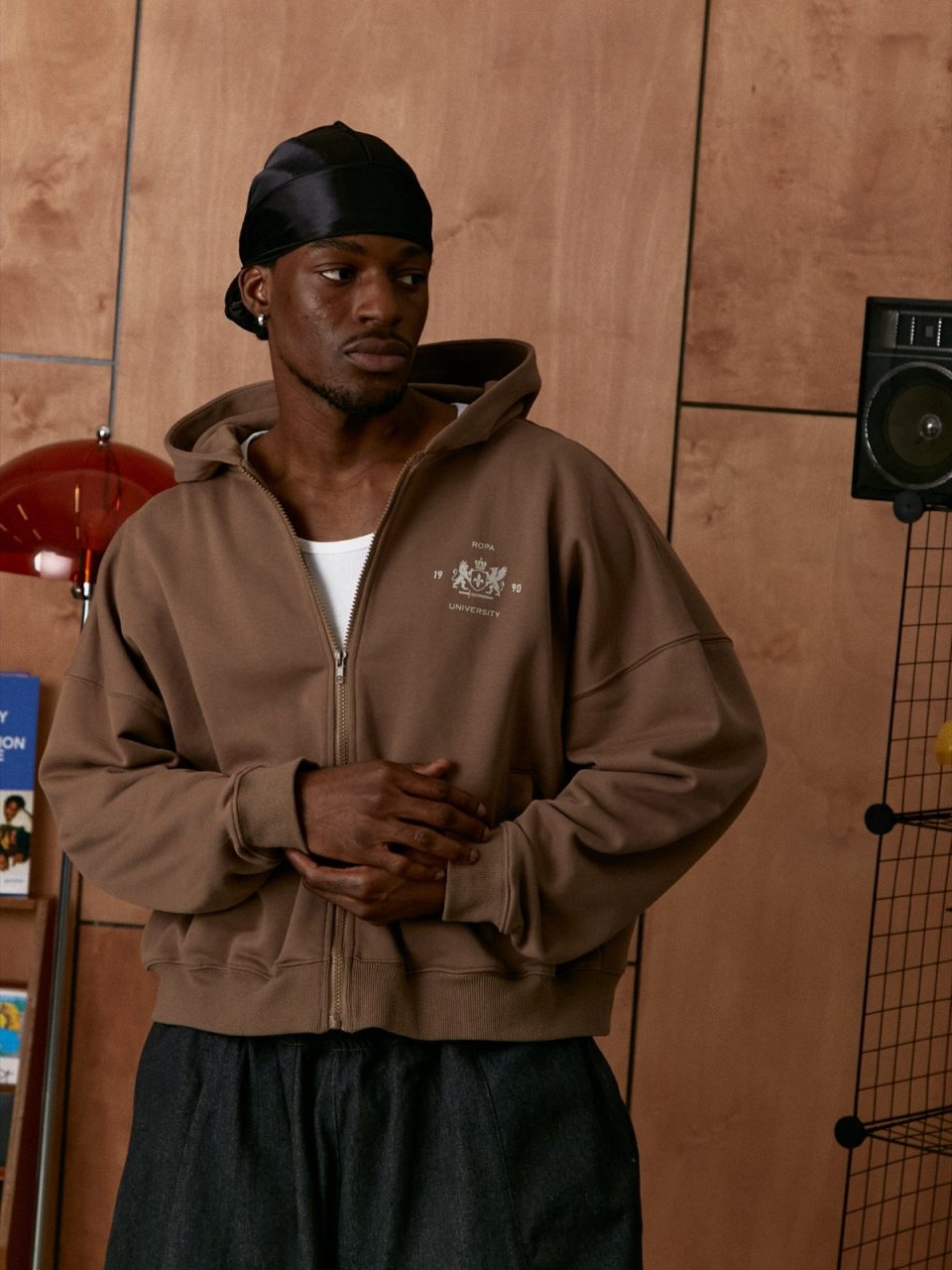 BROWN UNIVERSITY ZIP-HOODIE