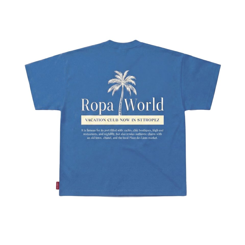 VACATION CLUB BLUE TEE