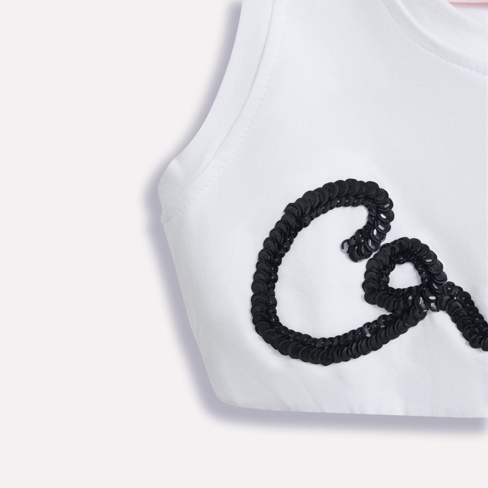 CALLE DARK CROP TOP