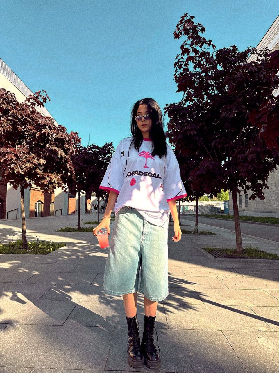 WASHED 90'S JEANS SHORTS