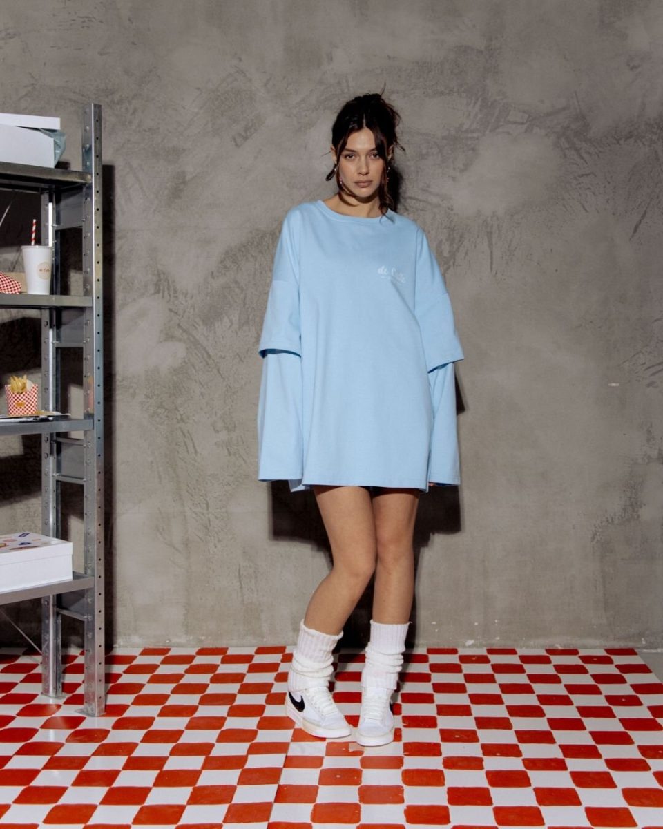 BLUE DINER LONGSLEEVE